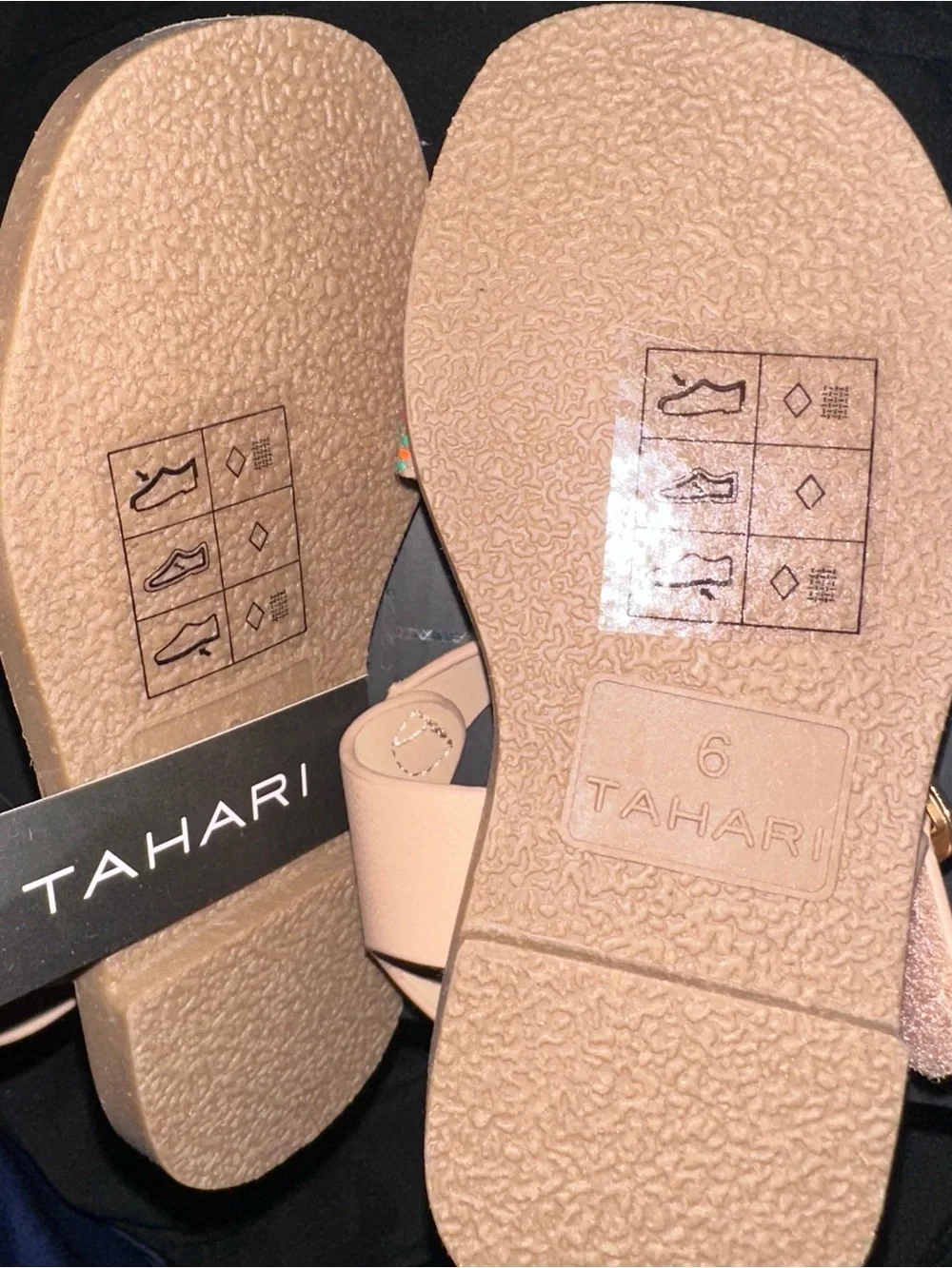 Tahari Girls Renie Woven Sandals Size 6 NWT